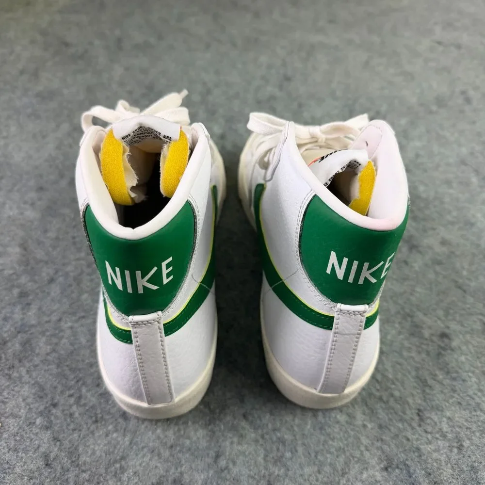 Men's Nike Blazer Mid '77 Vintage White Pine Green Size 9 BQ6806-115